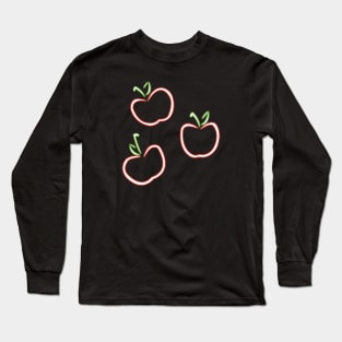 Neon Cutie Mark - Applejack Long Sleeve T-Shirt